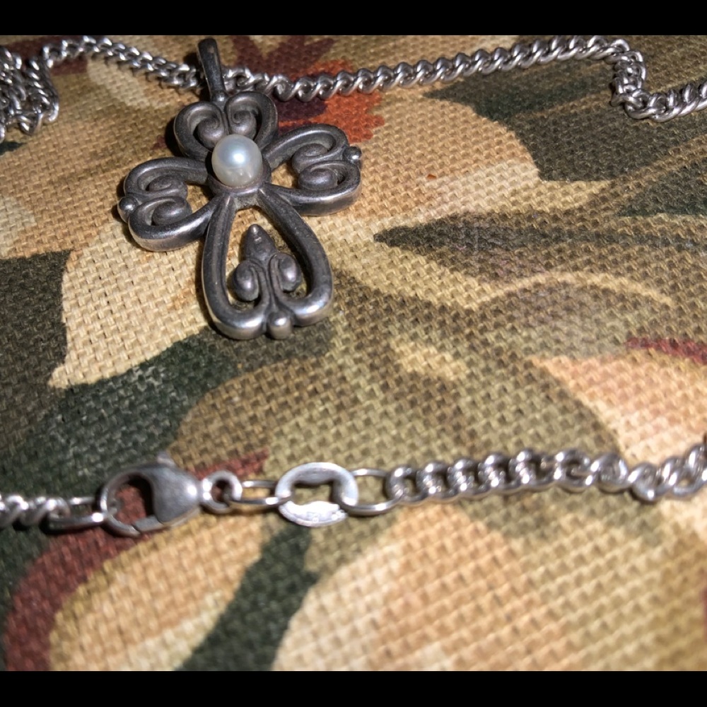 JAMES AVERY Sterling Silver necklace.  18 inch - Picture 5 of 6